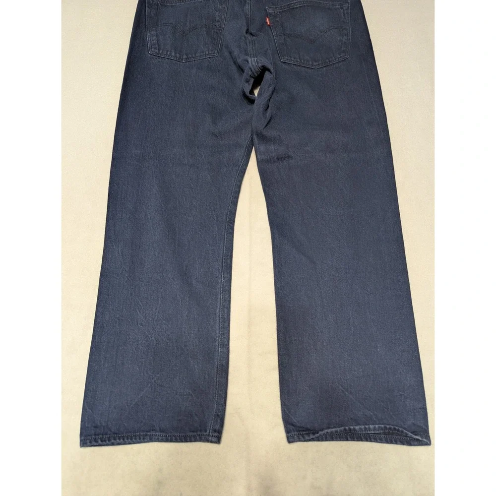 Levi's 501 XX Classic Straight Leg Button Fly Mens Jeans Dark‎ Blue Size 40